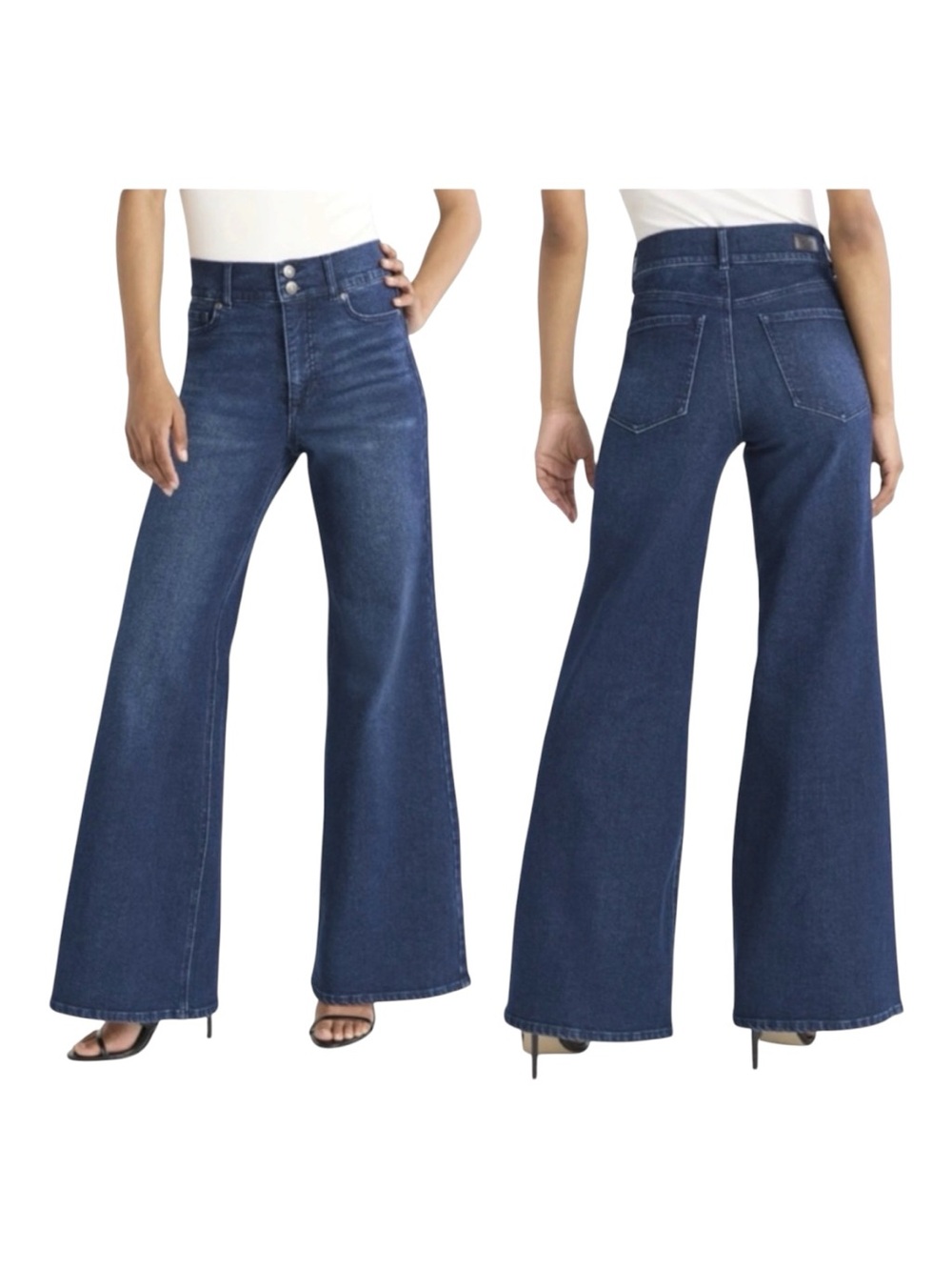 SOFIA JEANS Margot Wide Leg Super High-Rise Jeans - Picture 1 of 9
